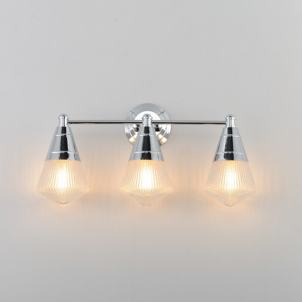 Maxim - 10393PRPC - Three Light Bath Vanity - Hargreaves - Polished Chrome