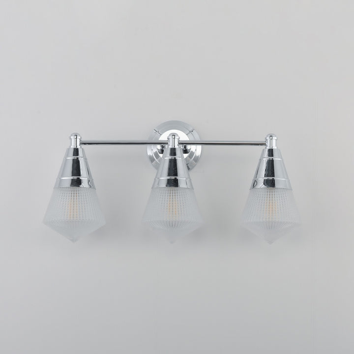Maxim - 10393PRPC - Three Light Bath Vanity - Hargreaves - Polished Chrome