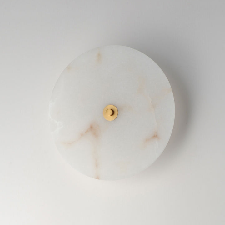 Maxim - 18202WANAB - LED Wall Sconce/Flush Mount - Quarry - Natural Aged Brass
