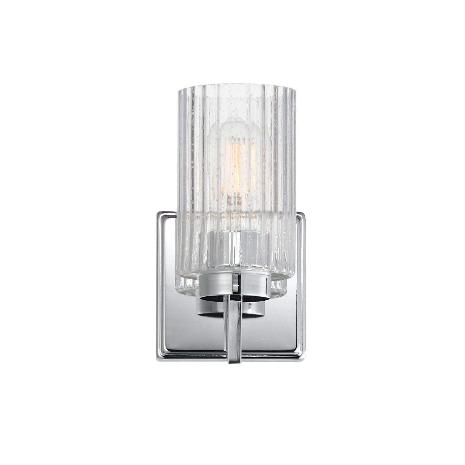 Maxim - 21371CRPN - One Light Wall Sconce - Rigata - Polished Nickel ...
