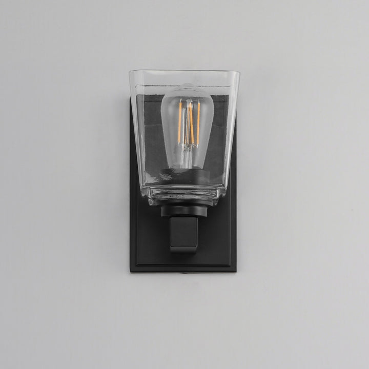 Maxim - 21381CLBK - One Light Wall Sconce - Cubos - Black