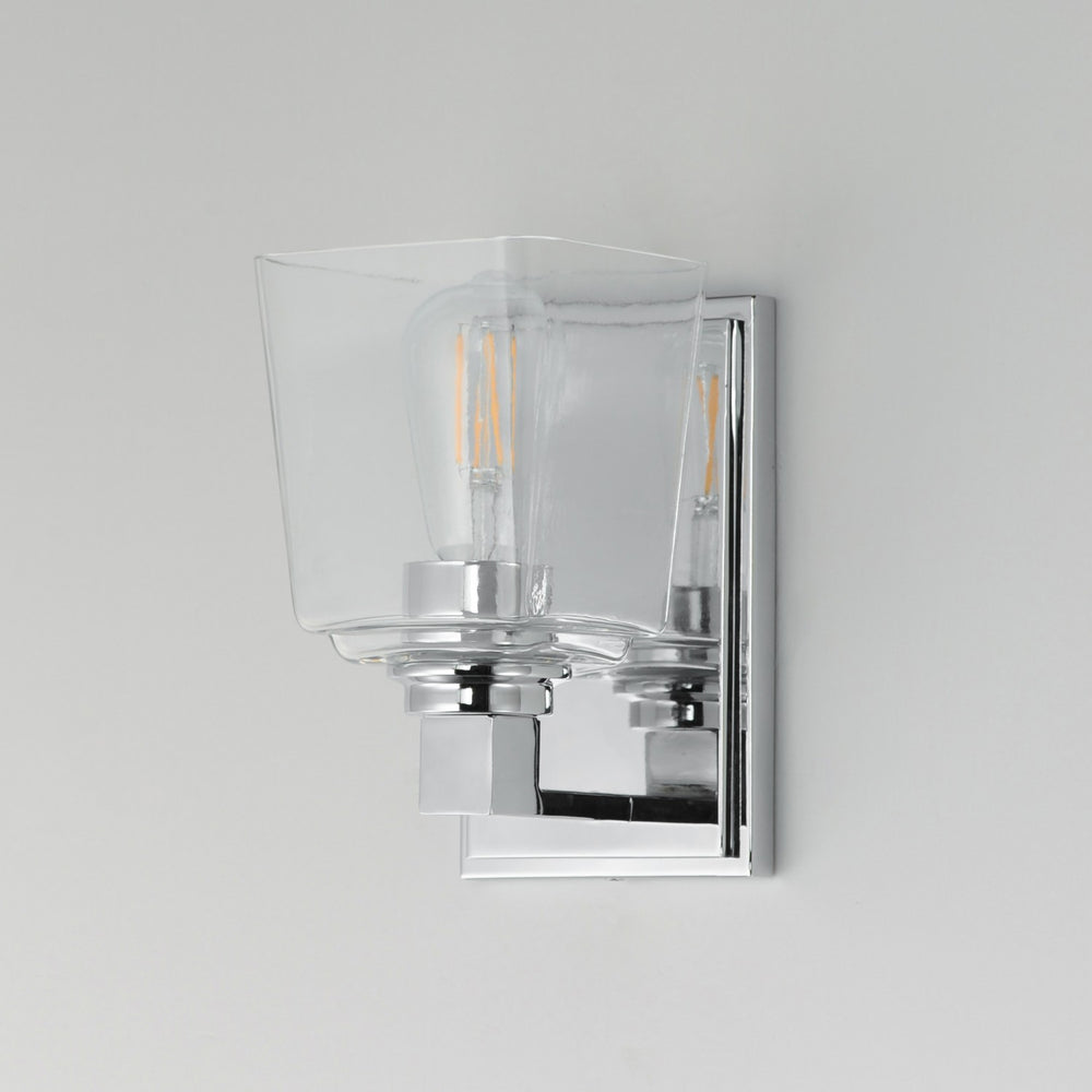 Maxim - 21381CLPC - One Light Wall Sconce - Cubos - Polished Chrome