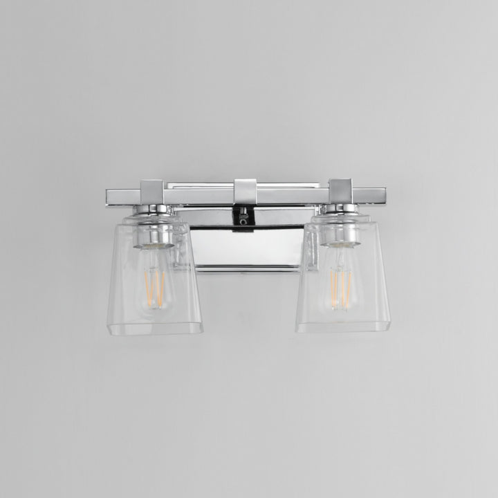 Maxim - 21382CLPC - Two Light Wall Sconce - Cubos - Polished Chrome