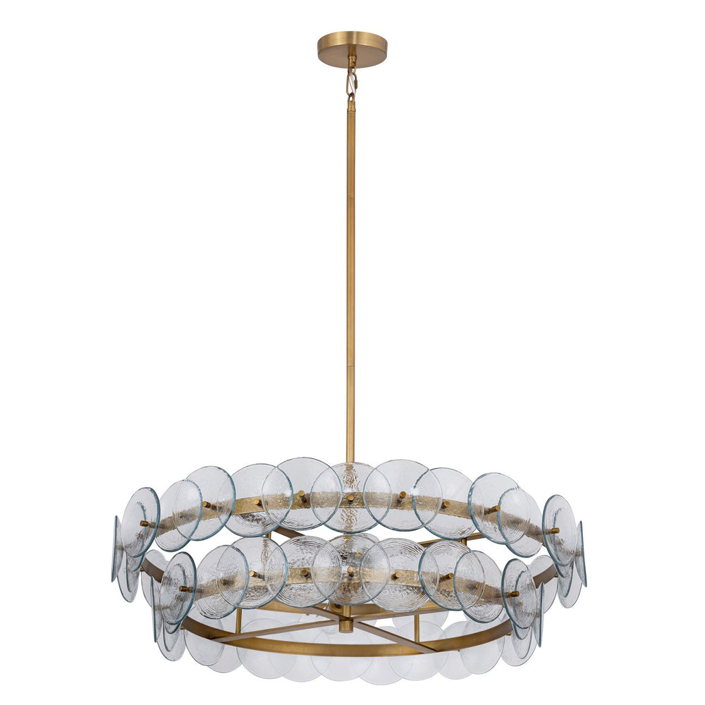 Maxim - 21823TCWBR - Four Light Chandelier - Loren - Weathered Brass