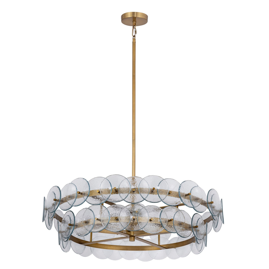 Maxim - 21823TCWBR - Four Light Chandelier - Loren - Weathered Brass