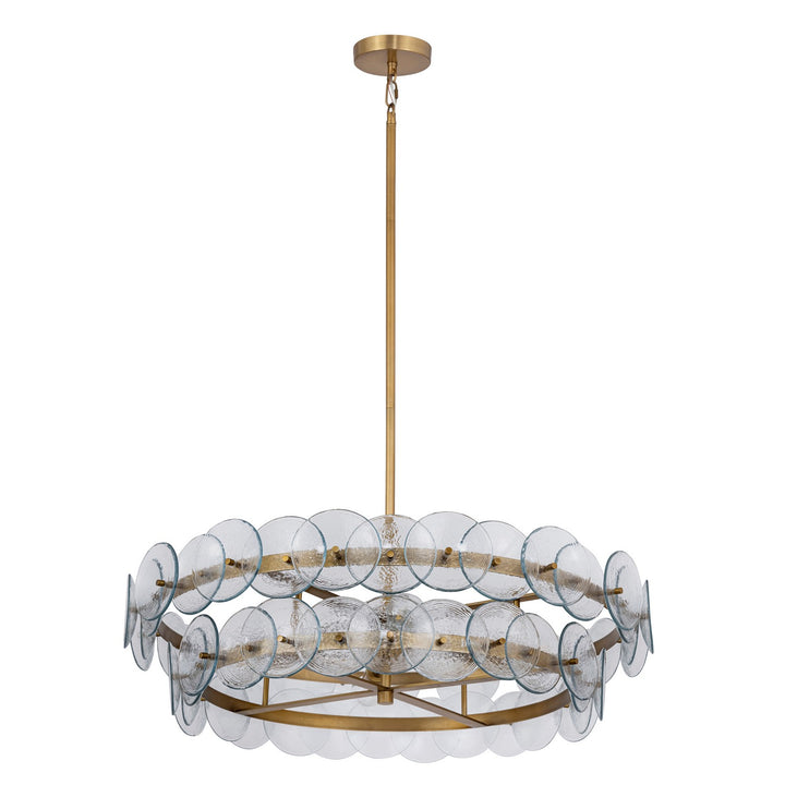 Maxim - 21823TCWBR - Four Light Chandelier - Loren - Weathered Brass