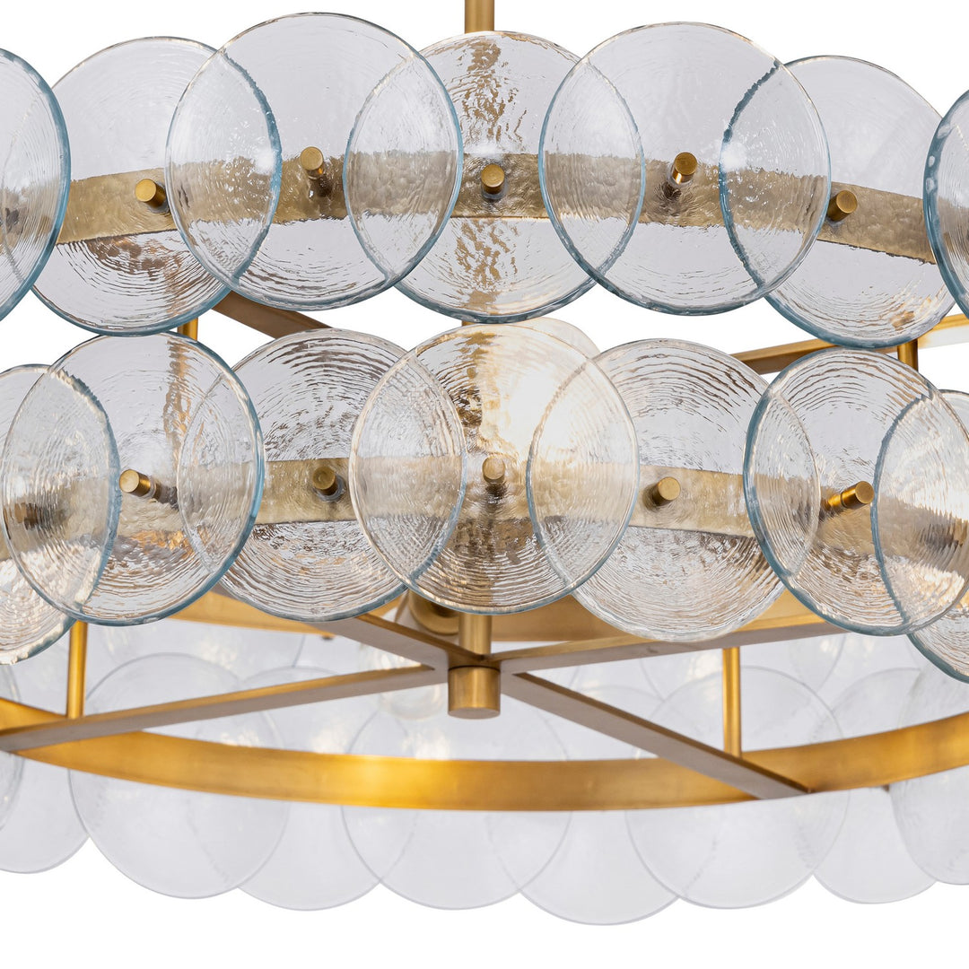 Maxim - 21823TCWBR - Four Light Chandelier - Loren - Weathered Brass
