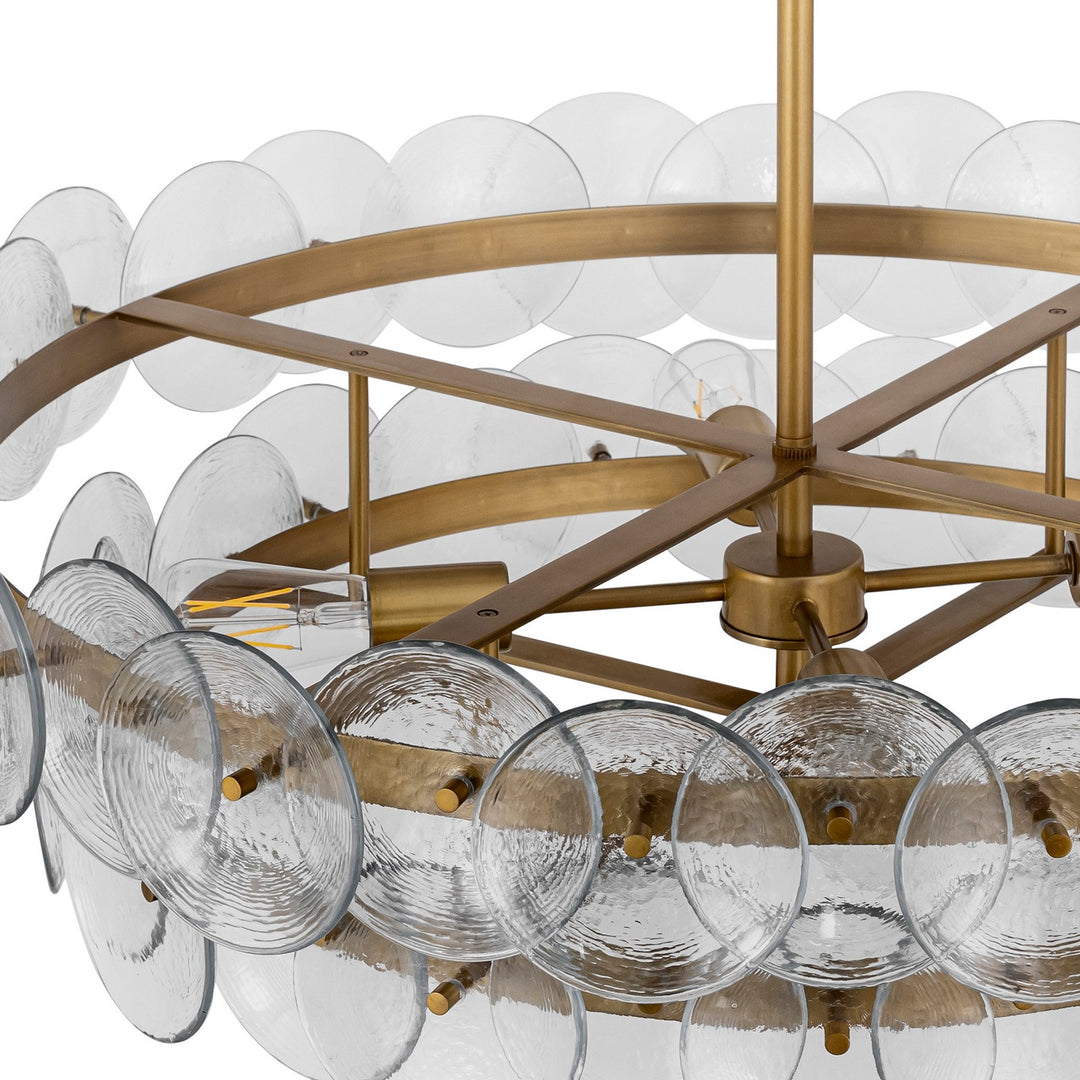 Maxim - 21823TCWBR - Four Light Chandelier - Loren - Weathered Brass