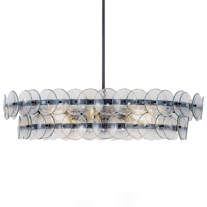 Maxim - 21824TCGM - Six Light Chandelier - Loren - Gunmetal