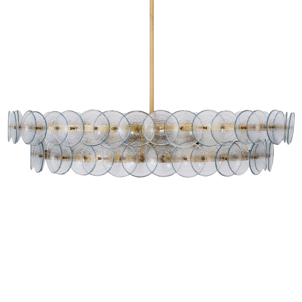 Maxim - 21824TCWBR - Six Light Chandelier - Loren - Weathered Brass