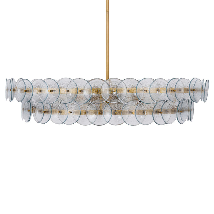 Maxim - 21824TCWBR - Six Light Chandelier - Loren - Weathered Brass