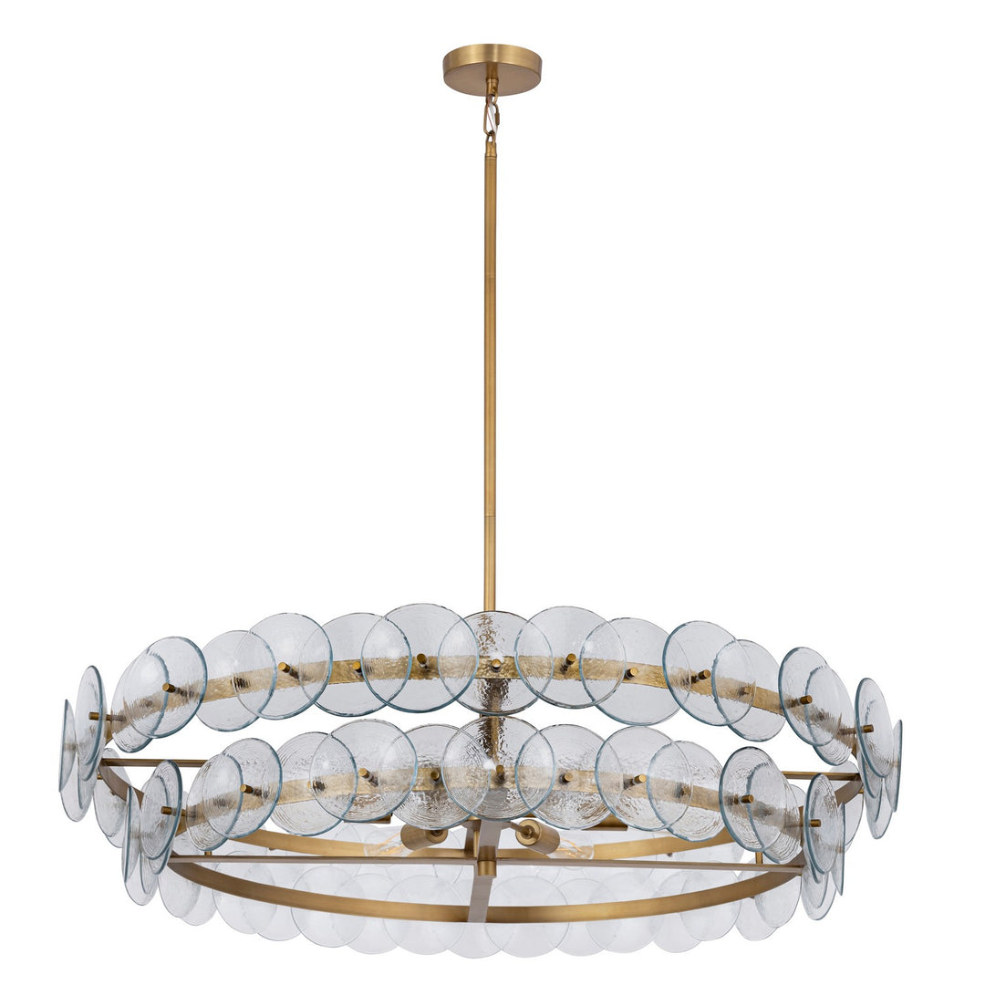 Maxim - 21824TCWBR - Six Light Chandelier - Loren - Weathered Brass