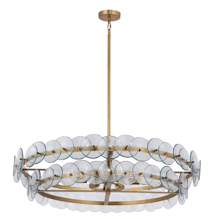 Maxim - 21824TCWBR - Six Light Chandelier - Loren - Weathered Brass