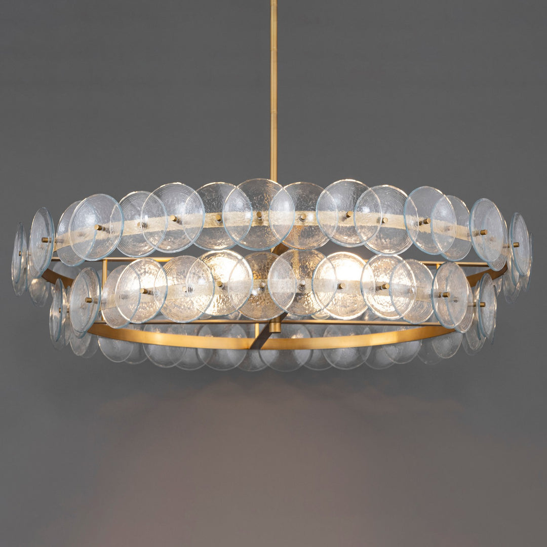 Maxim - 21824TCWBR - Six Light Chandelier - Loren - Weathered Brass