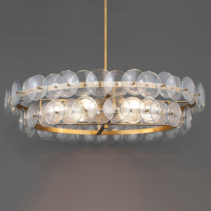 Maxim - 21824TCWBR - Six Light Chandelier - Loren - Weathered Brass