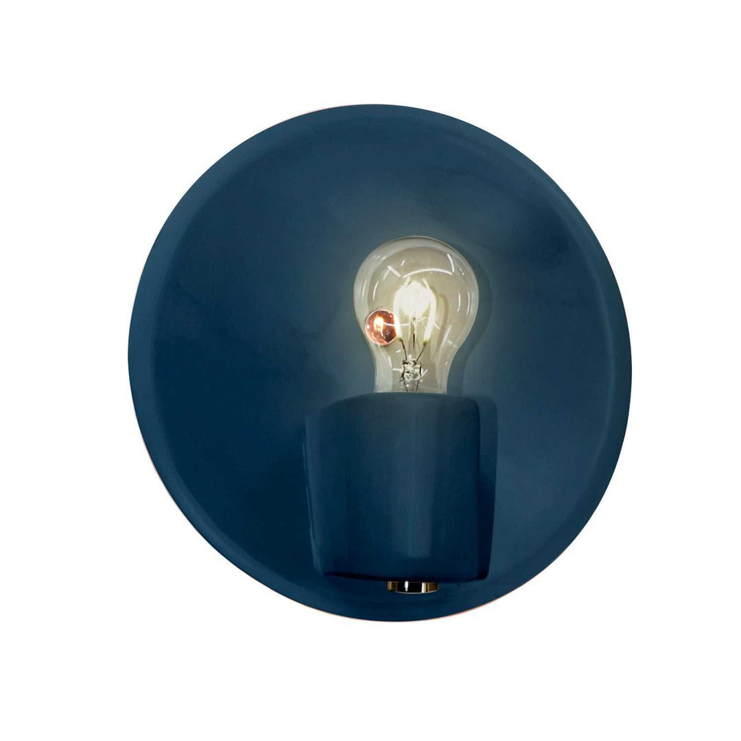 Ambiance One Light Wall Sconce in Midnight Sky Justice Designs