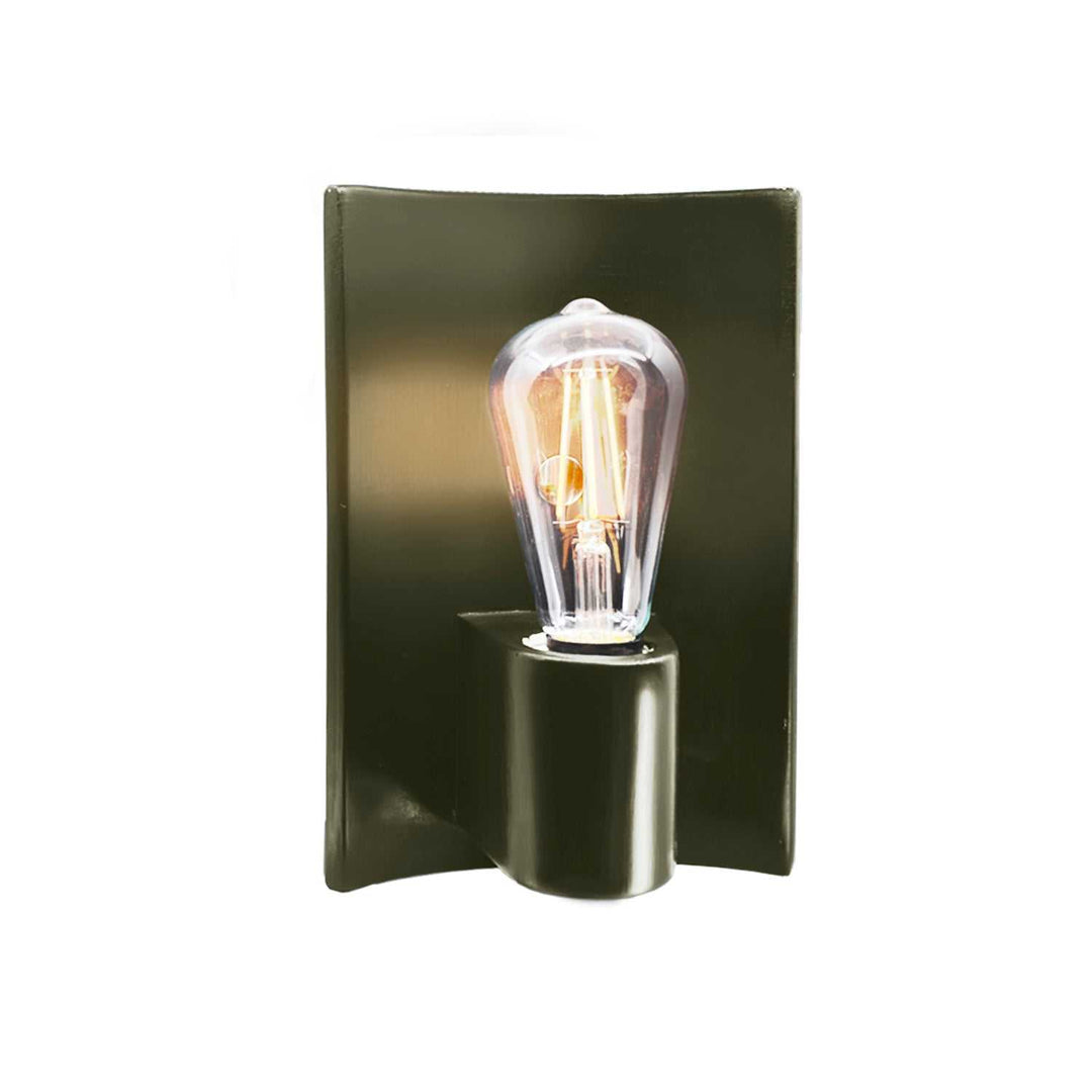 Ambiance One Light Wall Sconce in Pewter Green Justice Designs