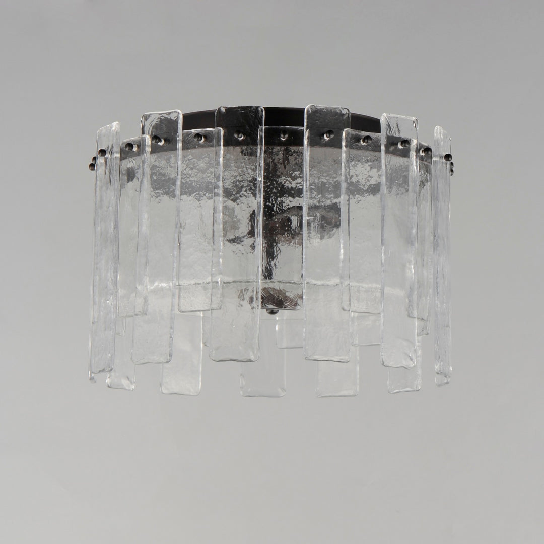 Maxim - 21832AGDBZ - Two Light Flush Mount - Warren - Dark Bronze