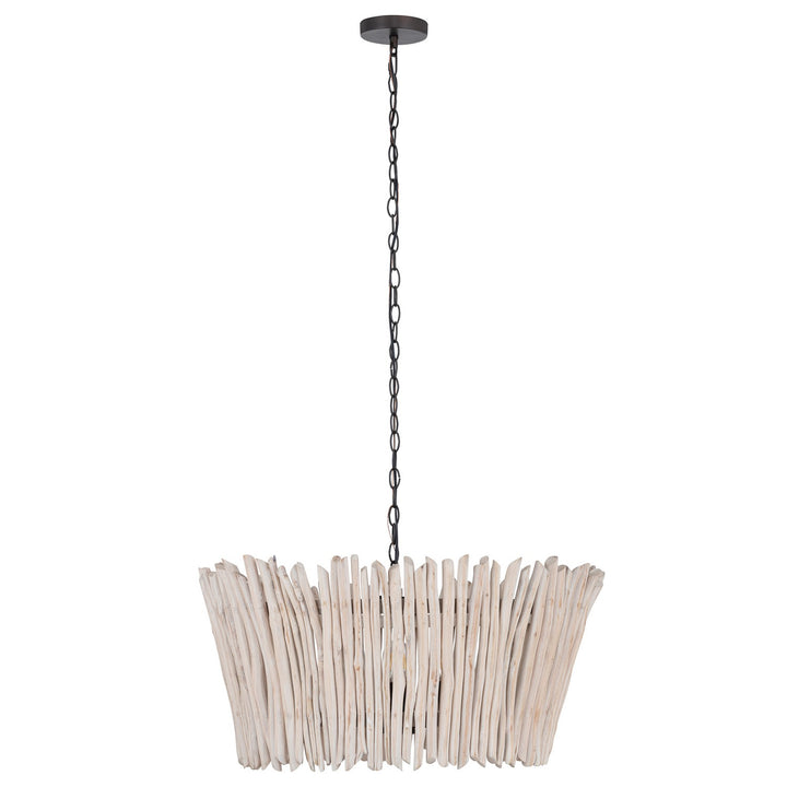 Maxim - 22424WWTBZ - Four Light Chandelier - Baywood - Textured Bronze