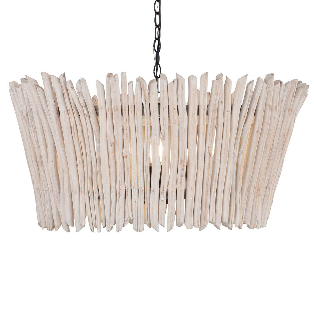 Maxim - 22424WWTBZ - Four Light Chandelier - Baywood - Textured Bronze