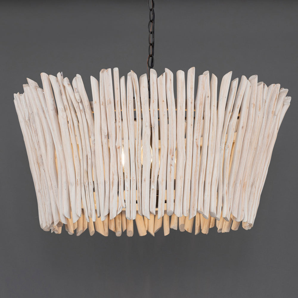 Maxim - 22426WWTBZ - Four Light Chandelier - Baywood - Textured Bronze