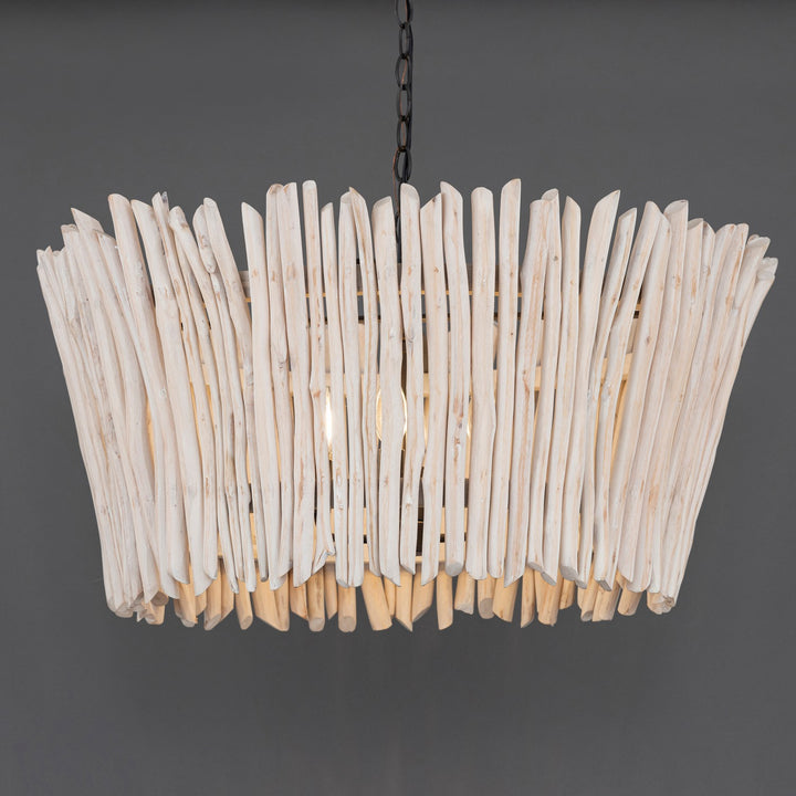 Maxim - 22426WWTBZ - Four Light Chandelier - Baywood - Textured Bronze
