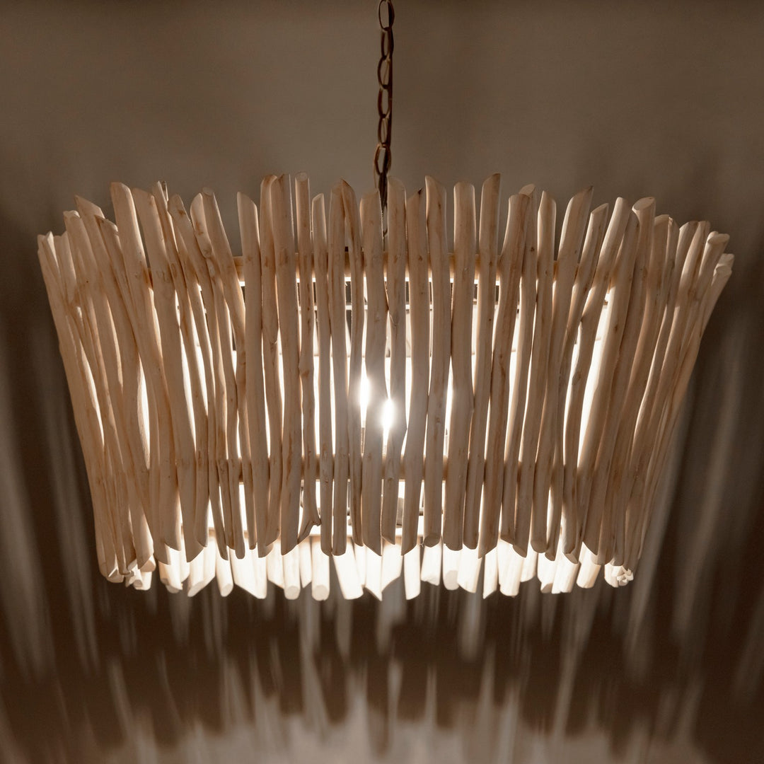 Maxim - 22426WWTBZ - Four Light Chandelier - Baywood - Textured Bronze