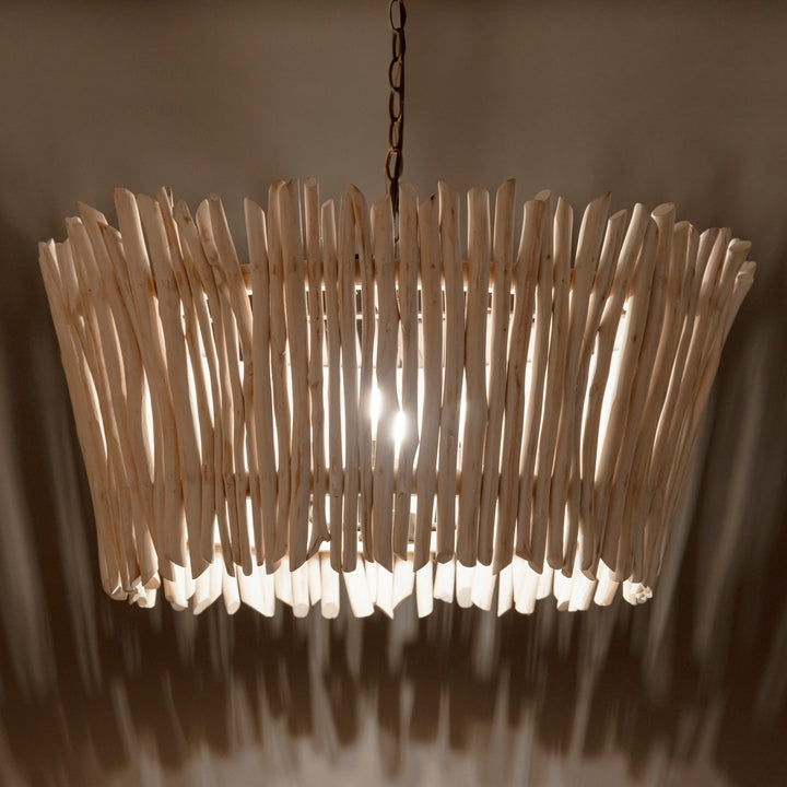 Maxim - 22426WWTBZ - Four Light Chandelier - Baywood - Textured Bronze