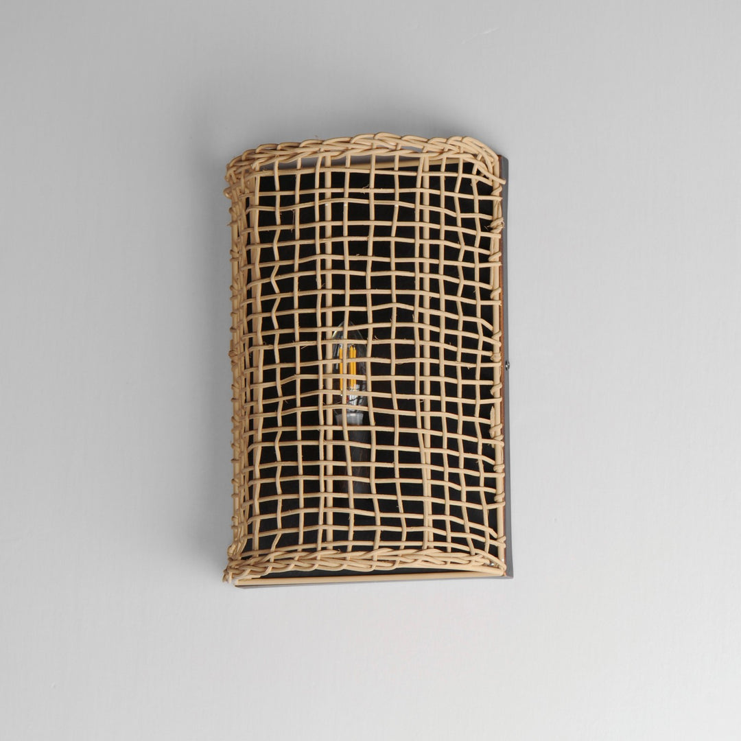Maxim - 22471NAANB - One Light Wall Sconce - Cestino - Antique Bronze