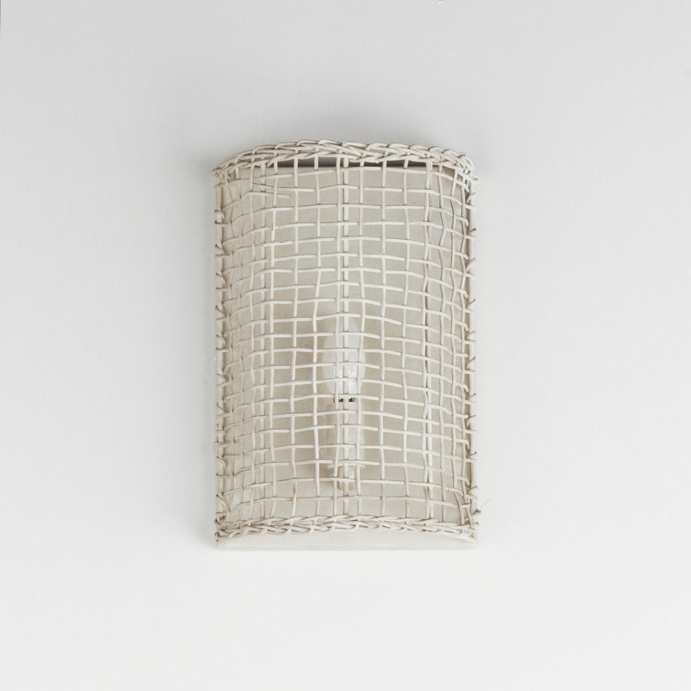 Maxim - 22471WWT - One Light Wall Sconce - Cestino - Weathered White