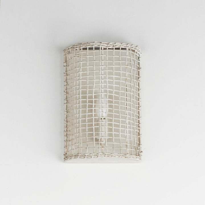 Maxim - 22471WWT - One Light Wall Sconce - Cestino - Weathered White