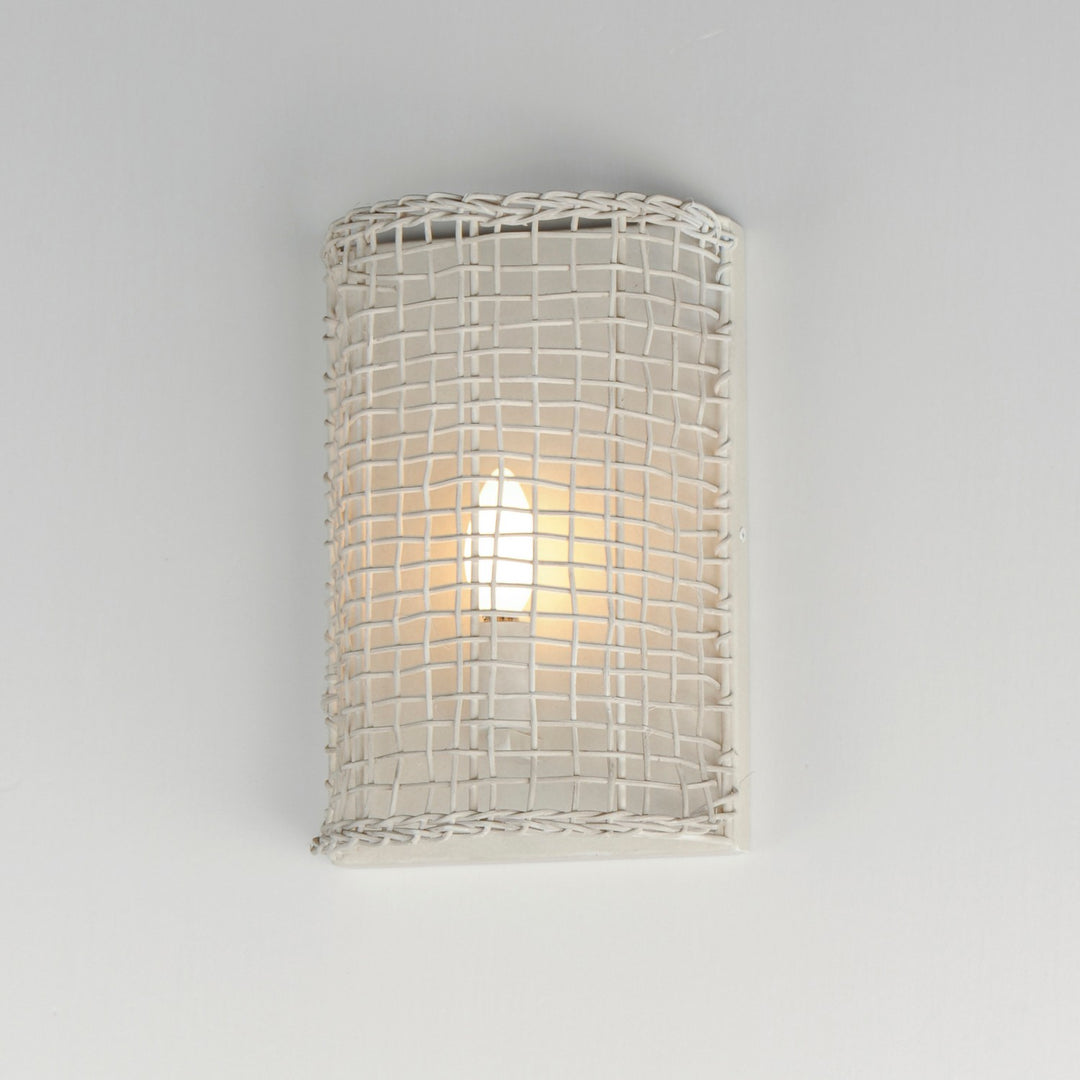 Maxim - 22471WWT - One Light Wall Sconce - Cestino - Weathered White