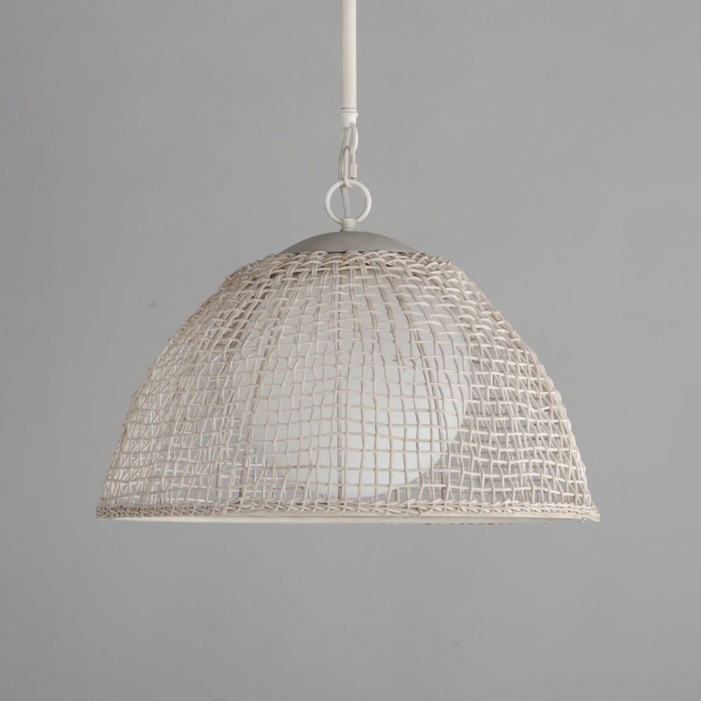 Maxim - 22472WWT - One Light Pendant - Cestino - Weathered White