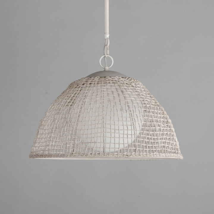 Maxim - 22472WWT - One Light Pendant - Cestino - Weathered White