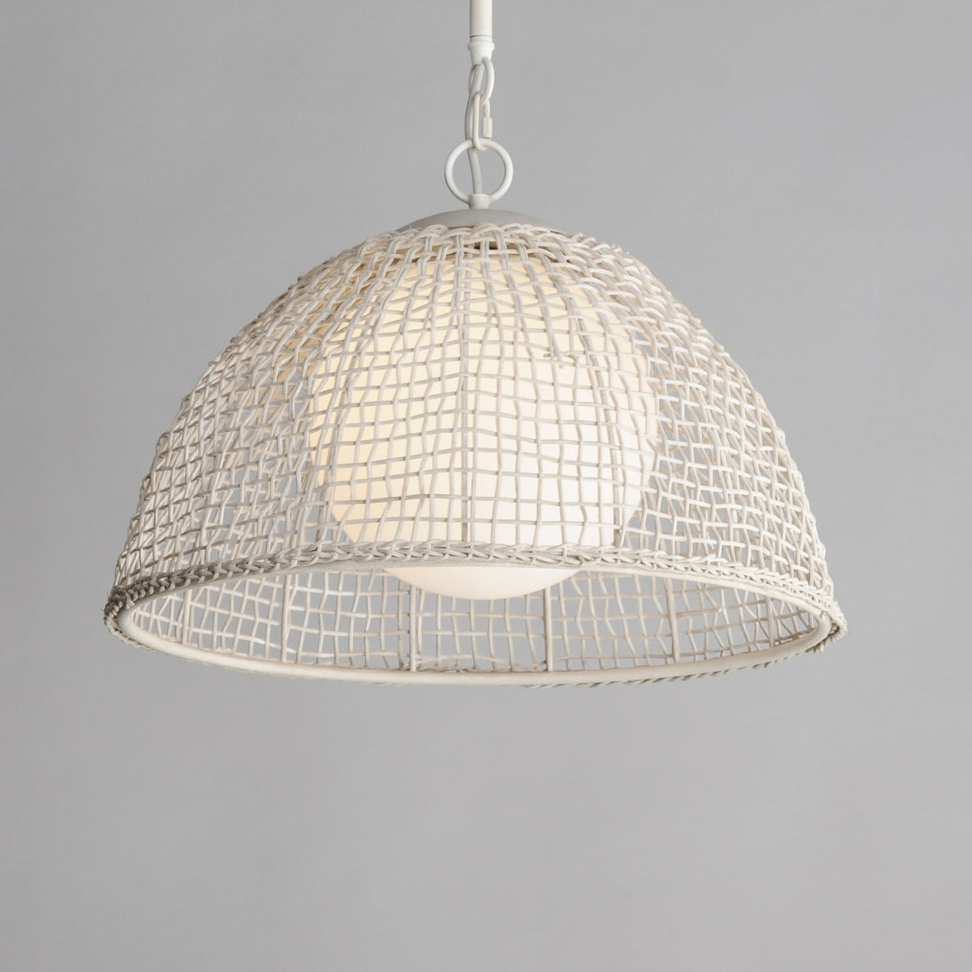 Maxim - 22472WWT - One Light Pendant - Cestino - Weathered White