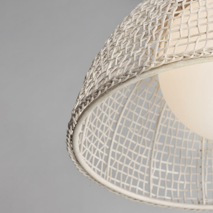 Maxim - 22472WWT - One Light Pendant - Cestino - Weathered White
