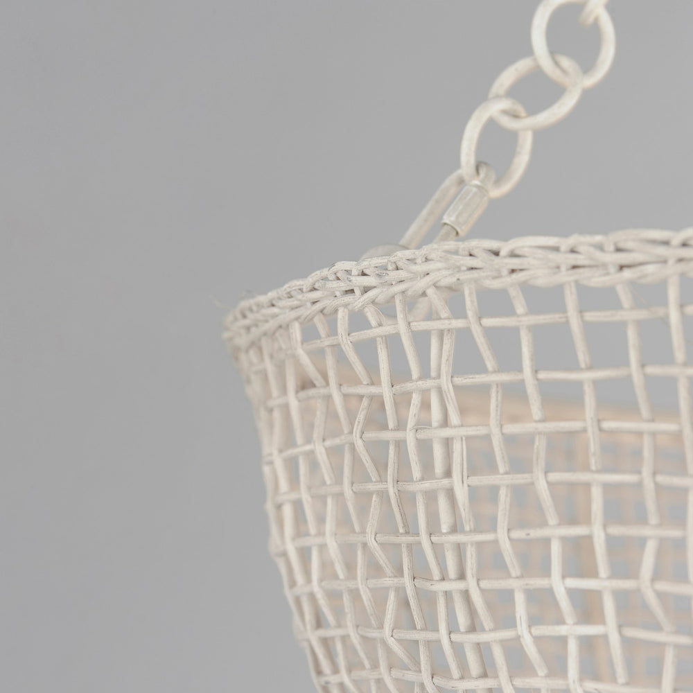 Maxim - 22473WWT - Four Light Pendant - Cestino - Weathered White