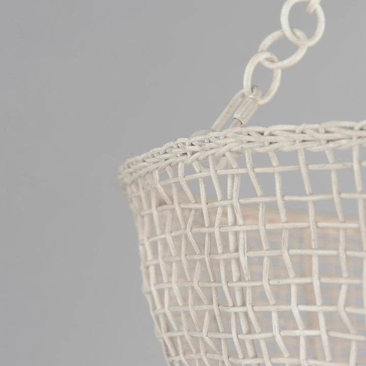 Maxim - 22473WWT - Four Light Pendant - Cestino - Weathered White