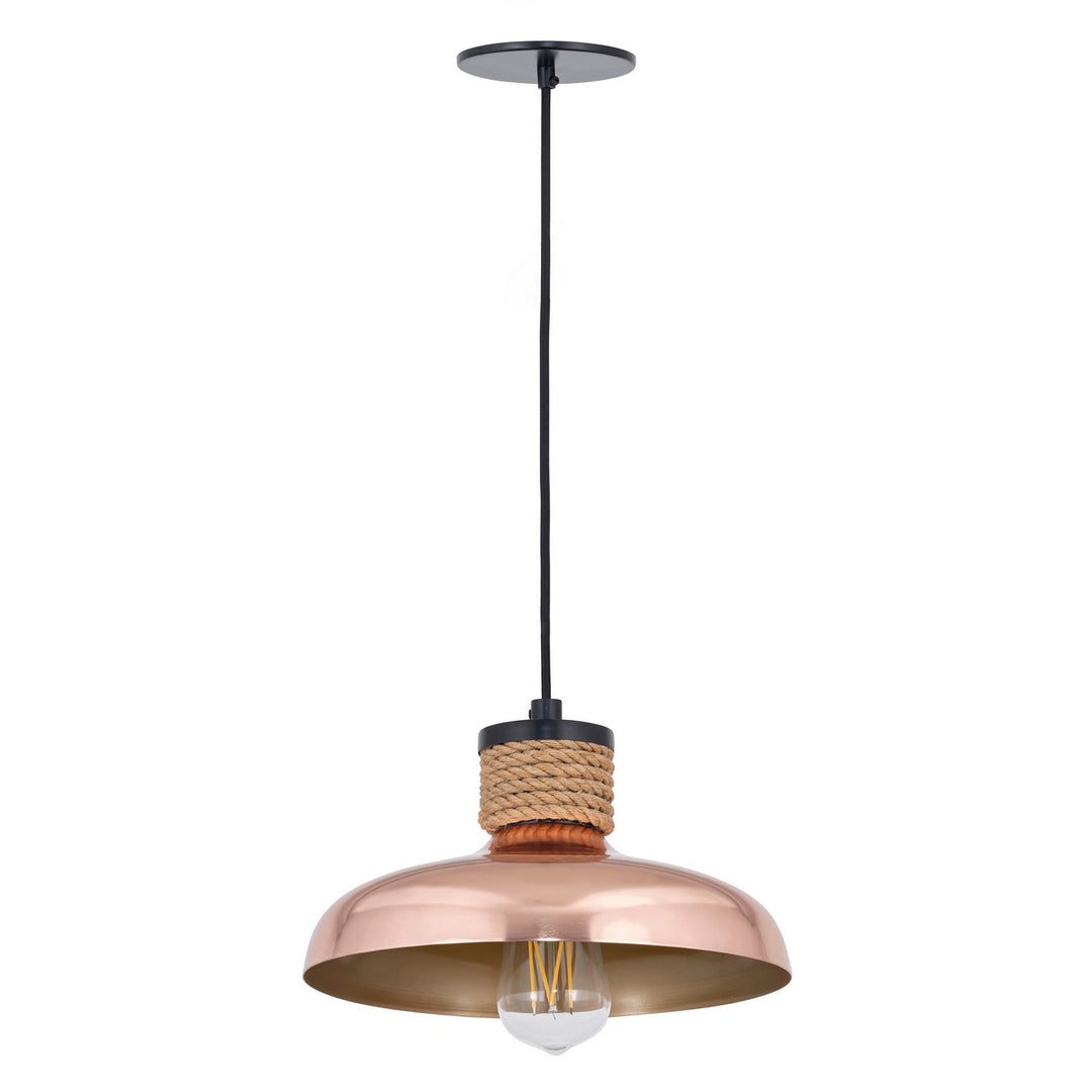 Maxim - 22492CP - One Light Pendant - Bingham - Copper