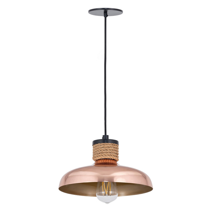 Maxim - 22492CP - One Light Pendant - Bingham - Copper