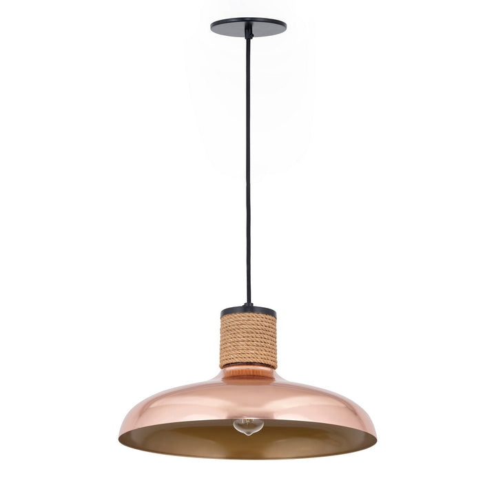 Maxim - 22494CP - One Light Pendant - Bingham - Copper