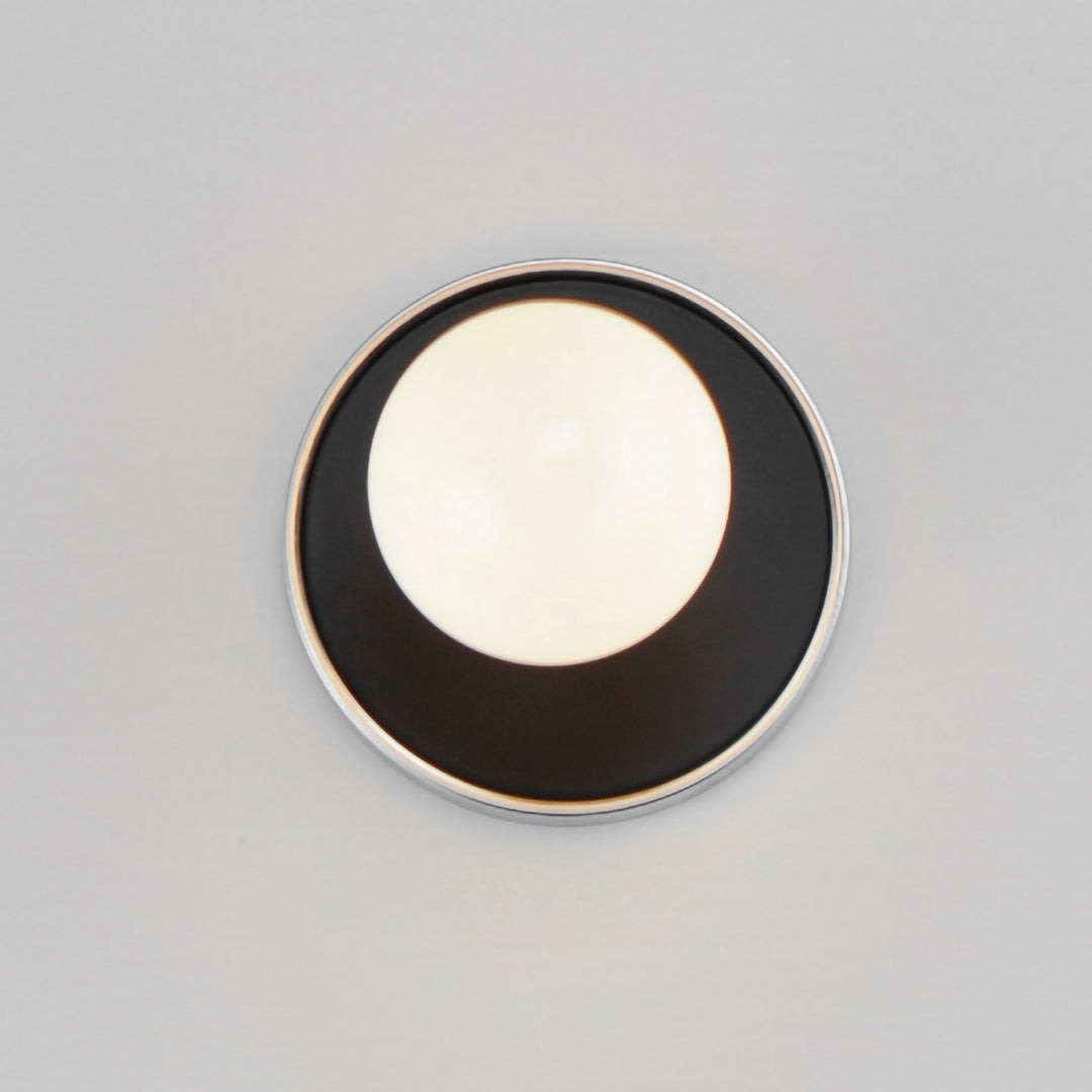Maxim - 26091WTBKPC - One Light Wall Sconce - Hollywood - Polished Chrome