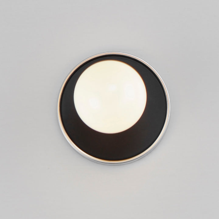 Maxim - 26091WTBKPC - One Light Wall Sconce - Hollywood - Polished Chrome