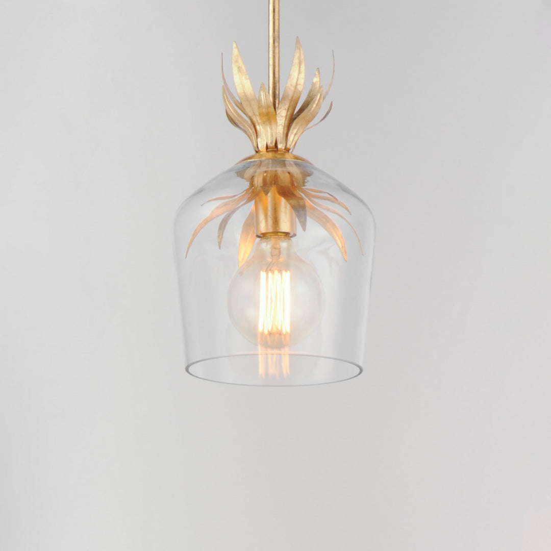 Maxim - 2871GL - One Light Pendant - Paloma - Gold Leaf