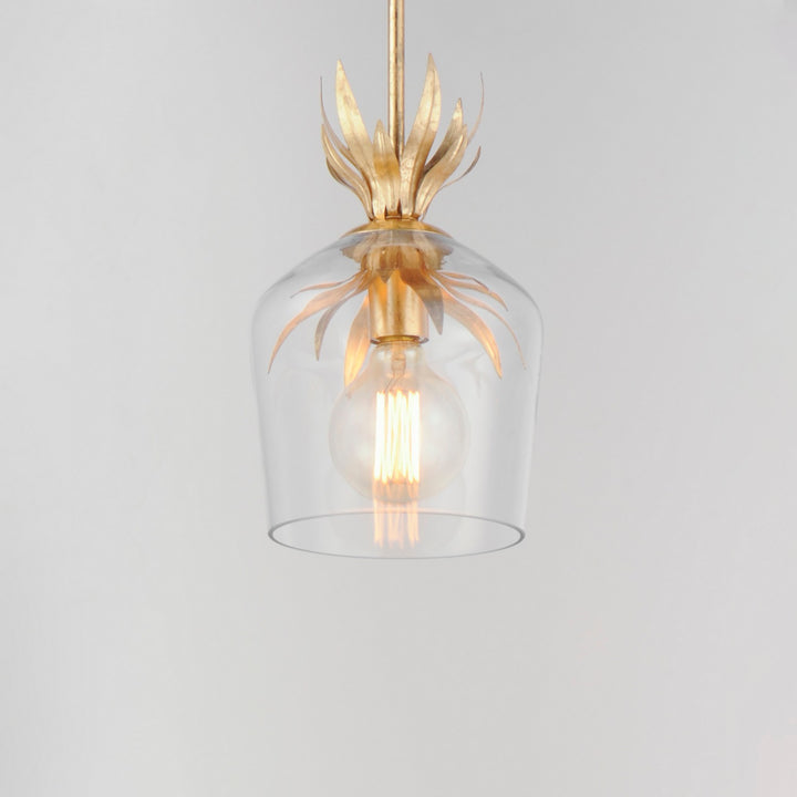 Maxim - 2871GL - One Light Pendant - Paloma - Gold Leaf