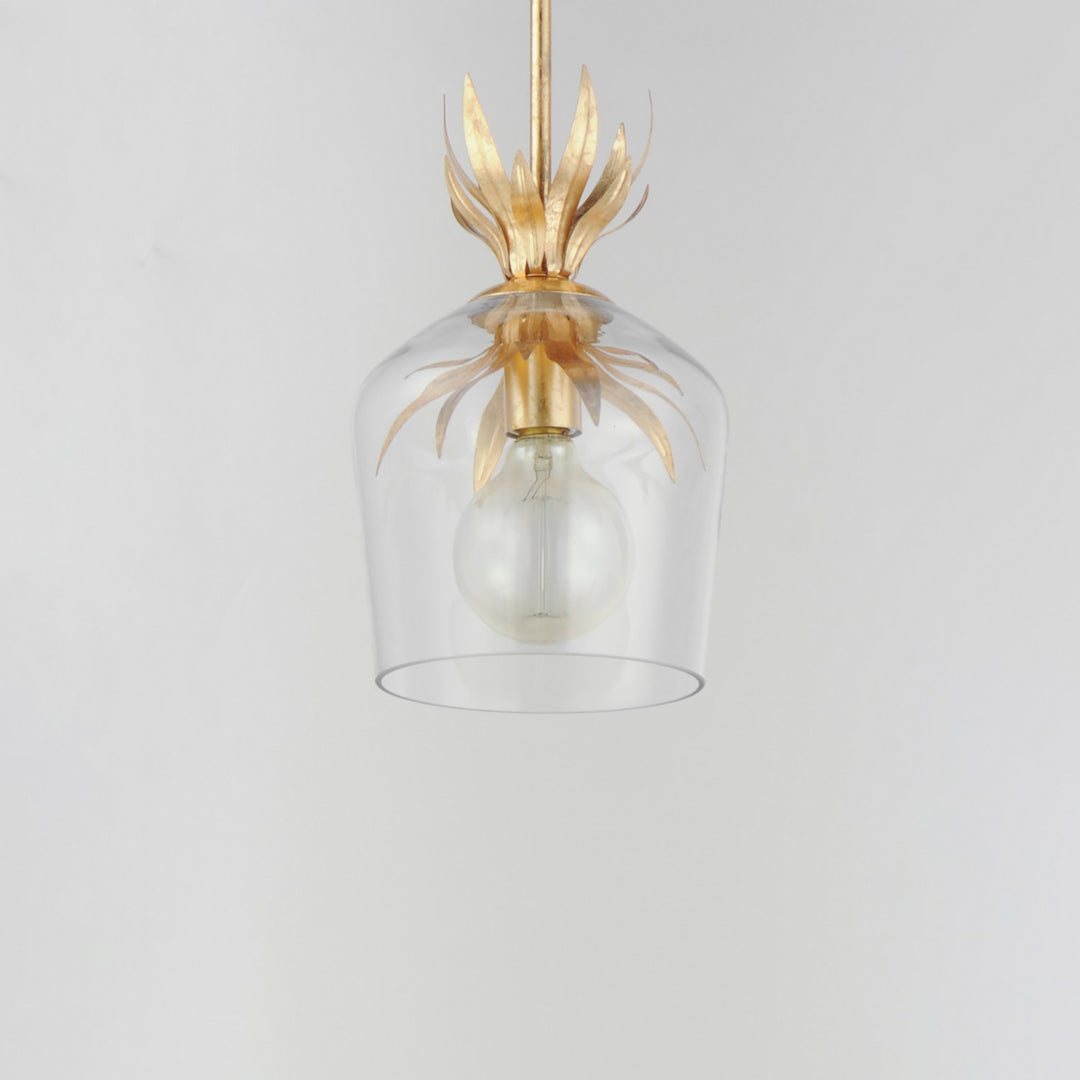Maxim - 2871GL - One Light Pendant - Paloma - Gold Leaf