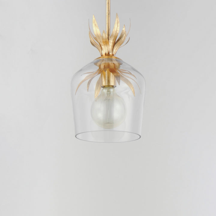 Maxim - 2871GL - One Light Pendant - Paloma - Gold Leaf
