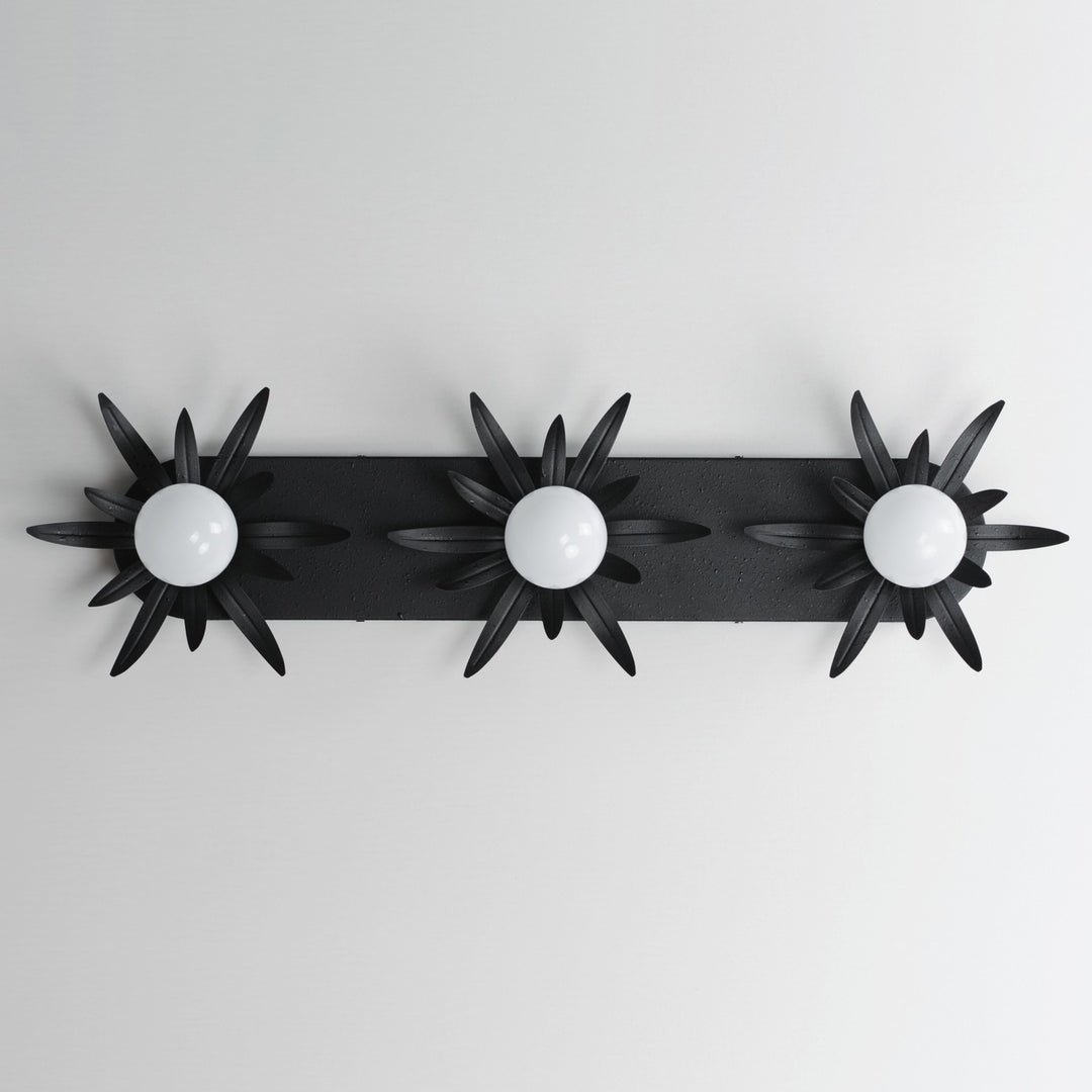 Maxim - 2886AR - Three Light Wall Sconce - Paloma - Anthracite