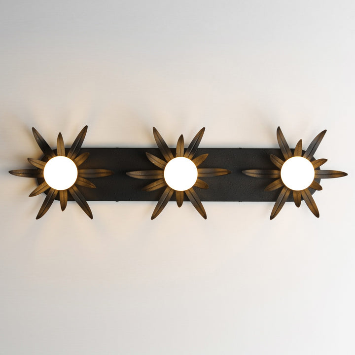 Maxim - 2886AR - Three Light Wall Sconce - Paloma - Anthracite