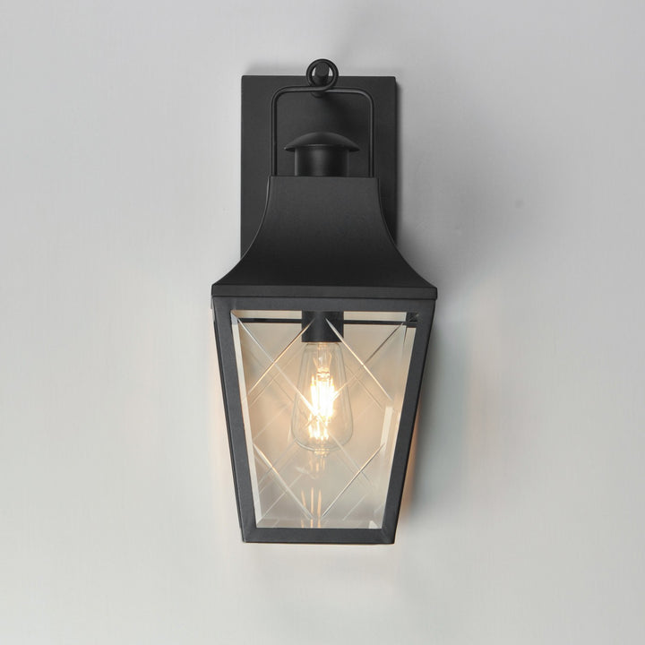 Maxim - 30362CLBK - One Light Outdoor Wall Sconce - Storybook - Black